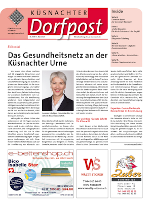 Küsnachter Dorfpost Nr. 409 vom 1. Juni 2023